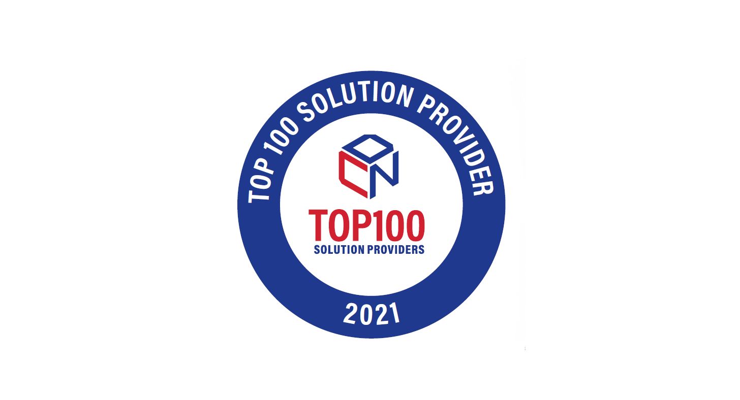 Badge reflecting The ITeam being selected as a Top 100 Solutions Provider by CDN in 2021
